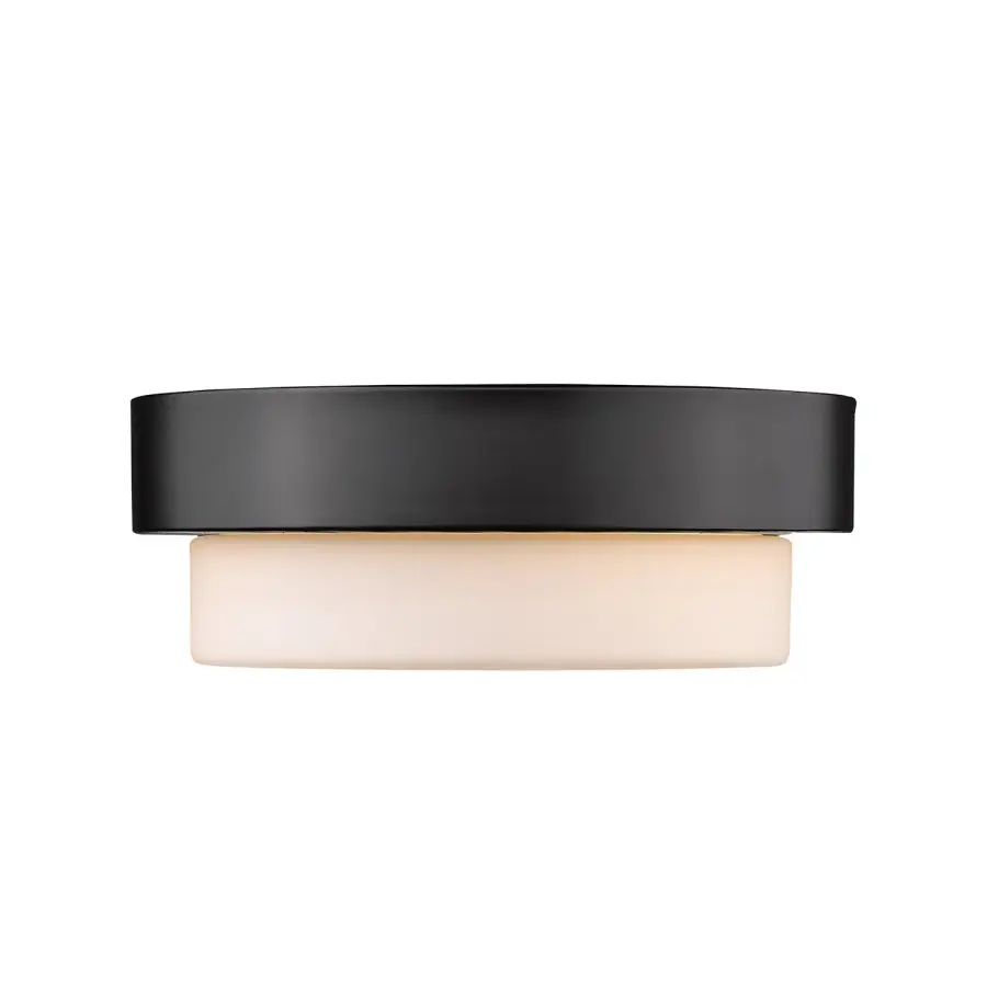 Morgan One Light Flush Mount in Matte Black - Image 2