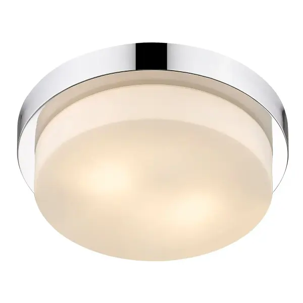 Morgan Two Light Flush Mount in Chrome - Image 3