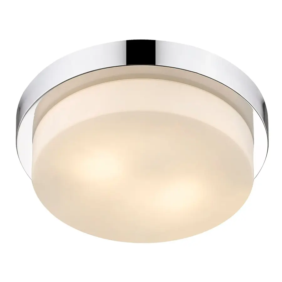 Morgan Two Light Flush Mount in Chrome - Image 3