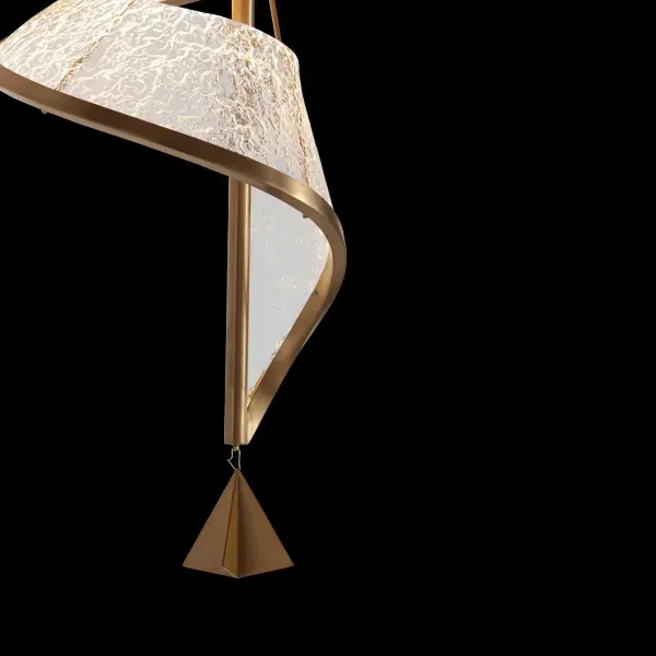 Aurora Integrated LED Wall Sconce in Brushed Champagne - Image 4