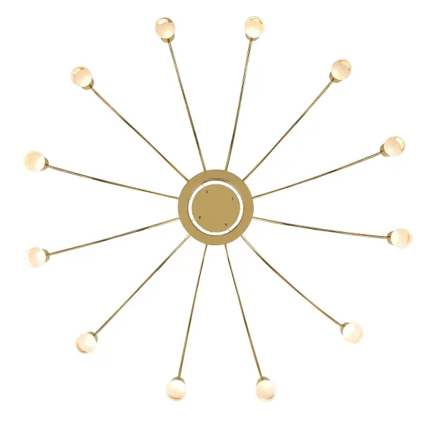 Vario 12-Light LED Chandelier in Titanium Gold - Image 6