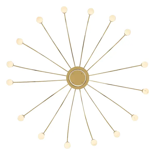 Vario 16-Light LED Chandelier in Titanium Gold - Image 6