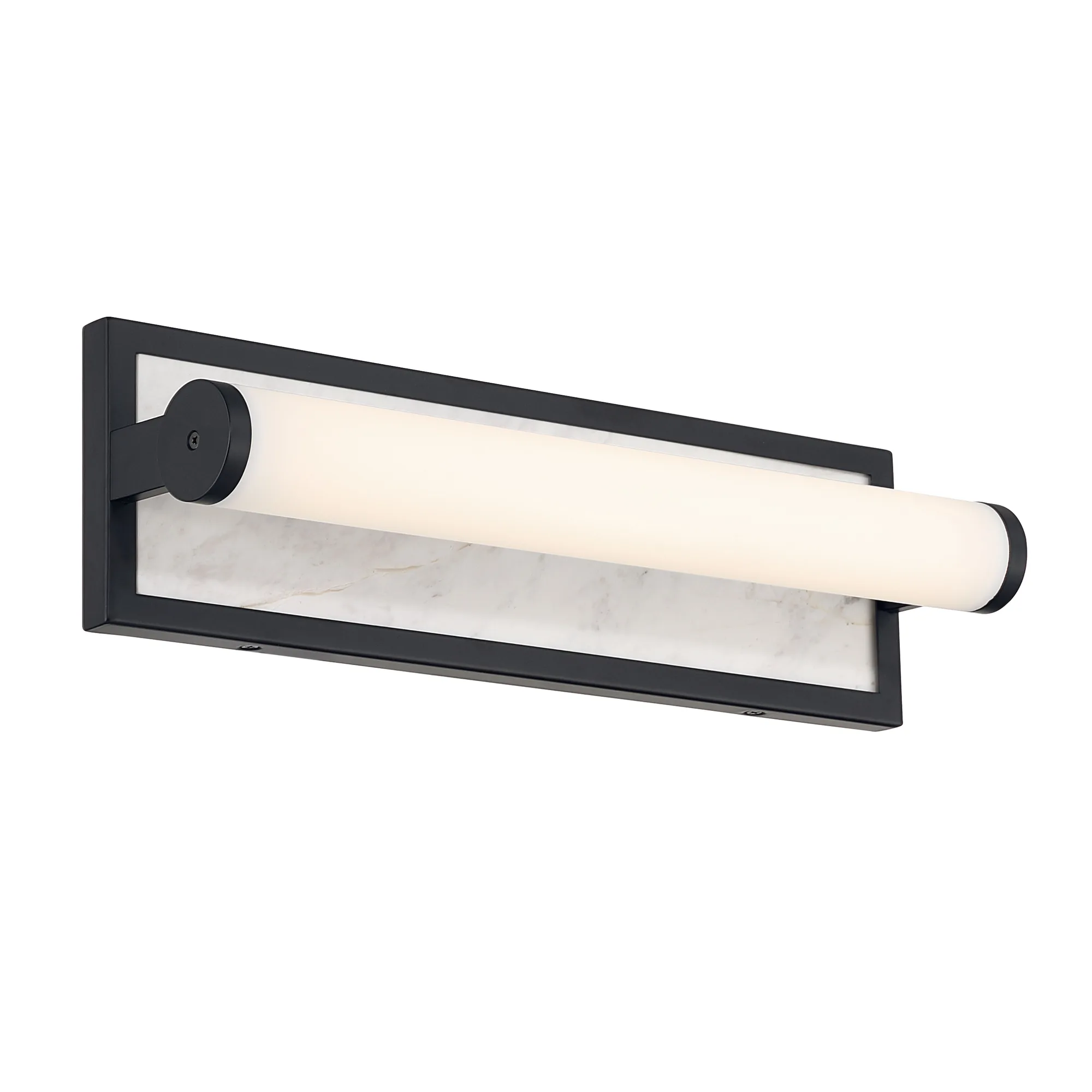 Stratum LED Vanity in Matte Black
