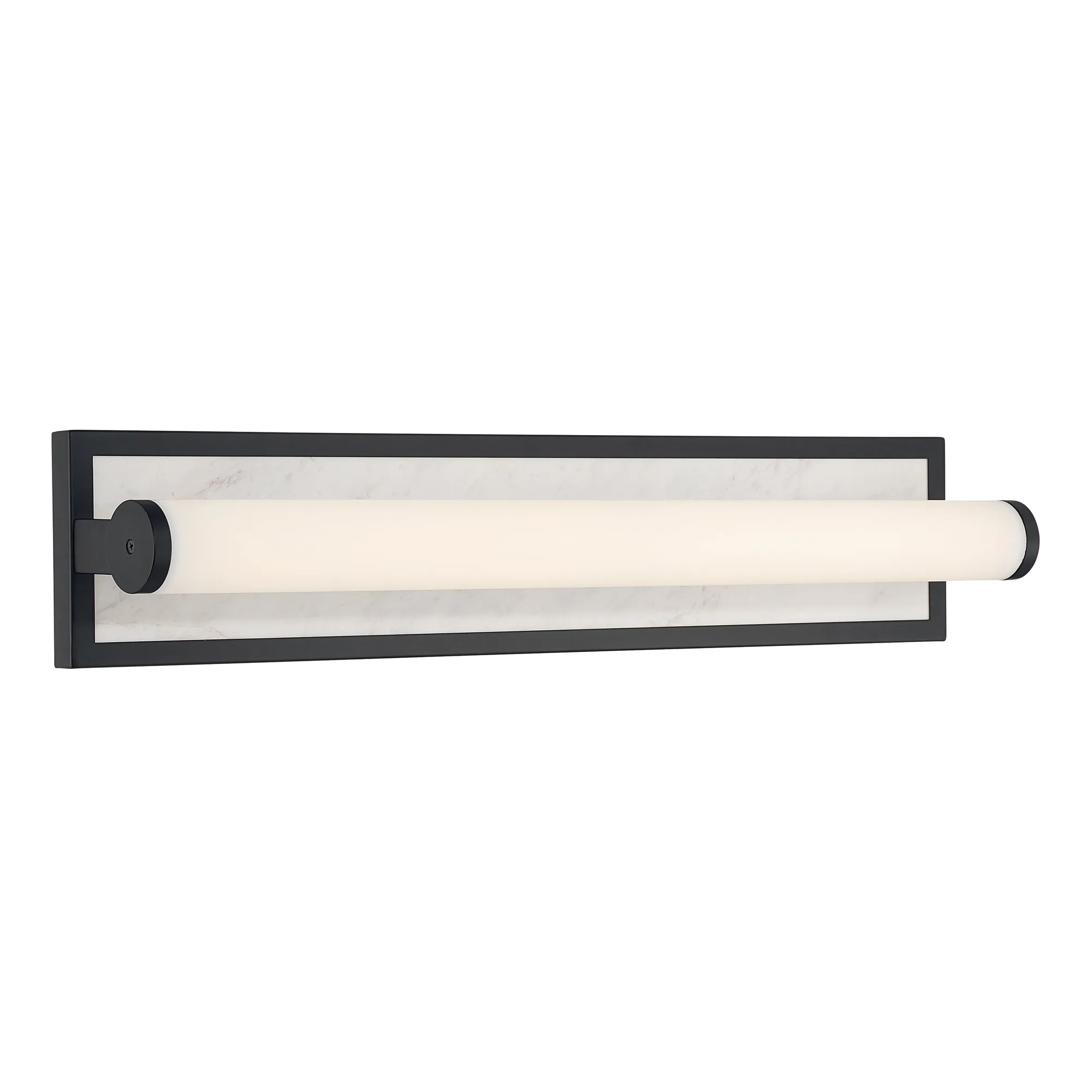 Stratum LED Vanity in Matte Black