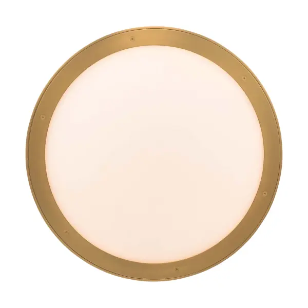 Cameron 17" LED Pendant in Brushed Champagne Brass - Image 6