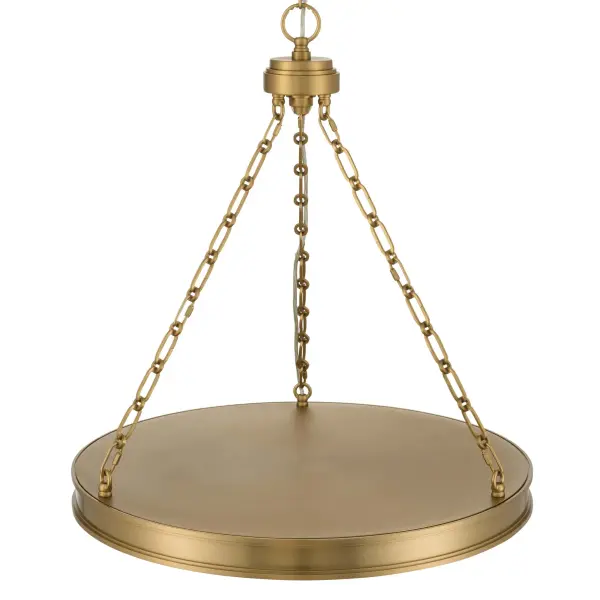 Cameron 24" LED Pendant in Brushed Champagne Brass - Image 5