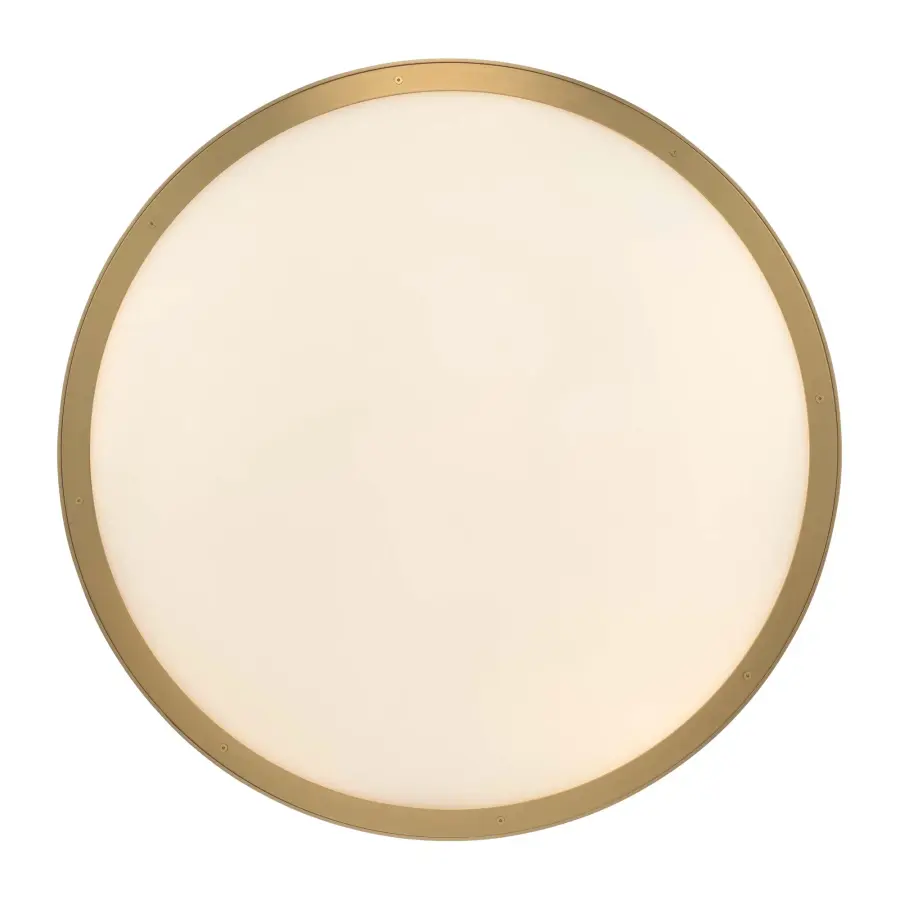 Cameron 30" LED Pendant in Brushed Champagne Brass - Image 6