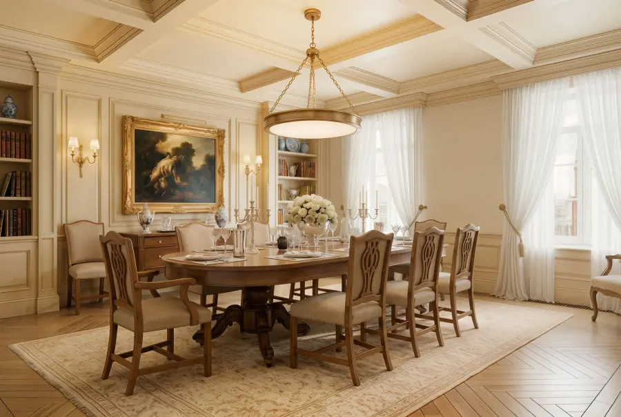 Cameron 30" LED Pendant in Brushed Champagne Brass - Image 8