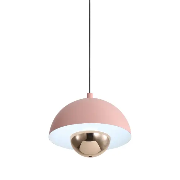Vintra LED Pendant in Dusty Rose - Image 6