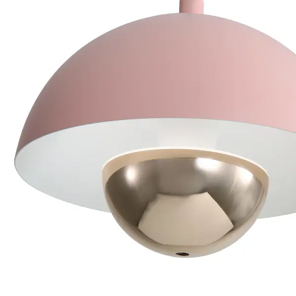 Vintra LED Pendant in Dusty Rose - Image 10