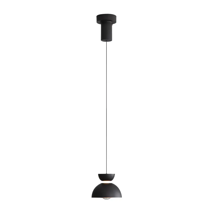 Vintra LED Pendant in Sand Black - Image 2