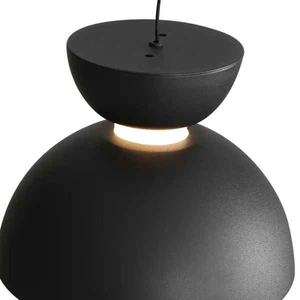 Vintra LED Pendant in Sand Black - Image 11