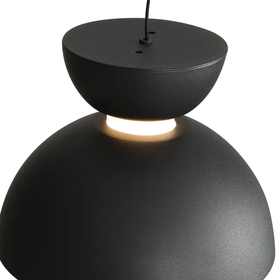 Vintra LED Pendant in Sand Black - Image 11