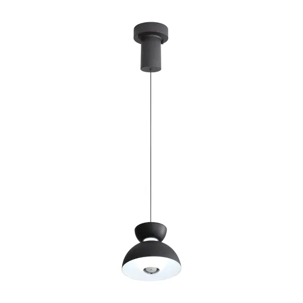 Vintra LED Pendant in Sand Black - Image 4