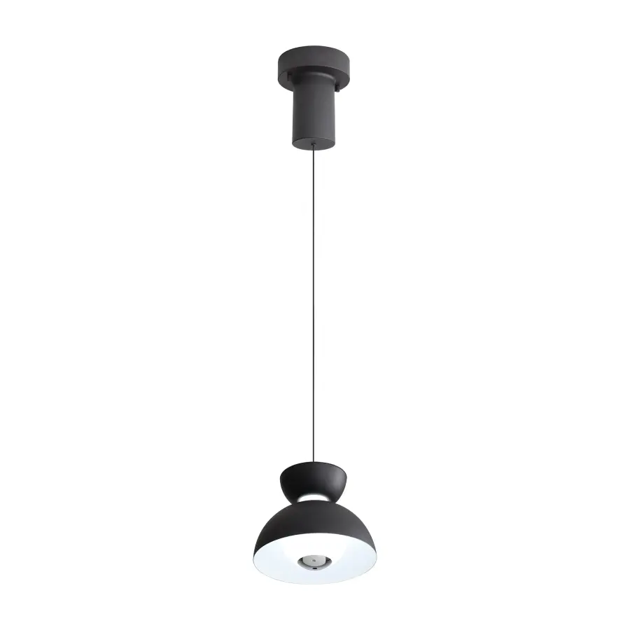 Vintra LED Pendant in Sand Black - Image 4