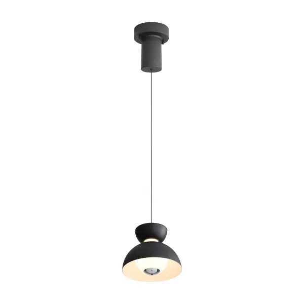 Vintra LED Pendant in Sand Black - Image 5