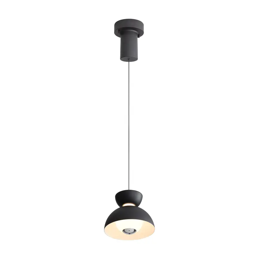 Vintra LED Pendant in Sand Black - Image 5
