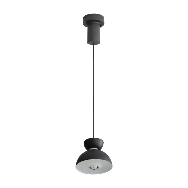 Vintra LED Pendant in Sand Black - Image 6
