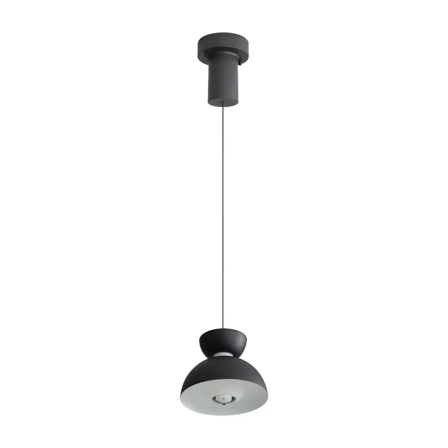Vintra LED Pendant in Sand Black - Image 6