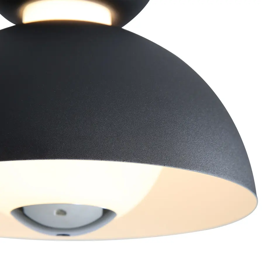 Vintra LED Pendant in Sand Black - Image 9