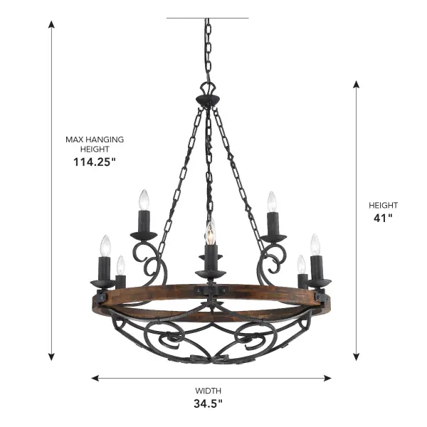 The Chandelier by Golden Lighting - Image 5