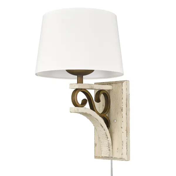 Solay One Light Wall Sconce in Burnished Chestnut - Image 3