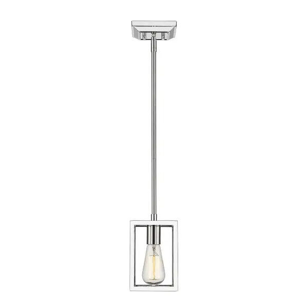 Golden Lighting Wesson 1-Light Pendant in Chrome - Image 3