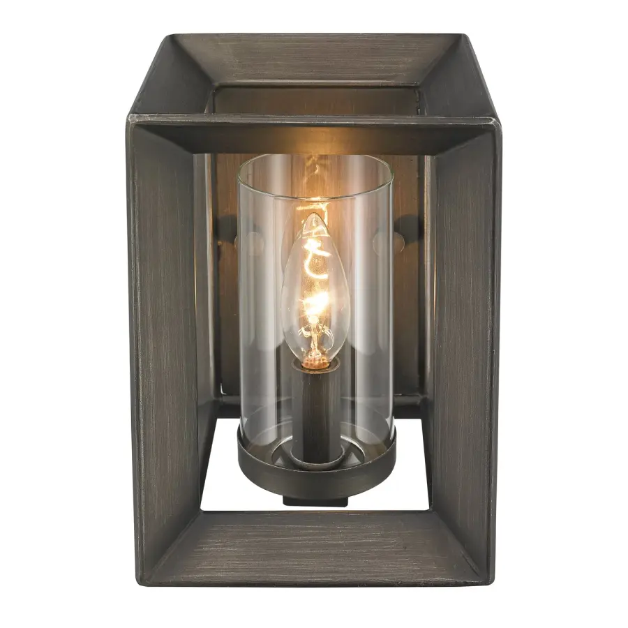 Golden Lighting Smyth 1-Light Wall Sconce in Gunmetal Bronze - Image 3