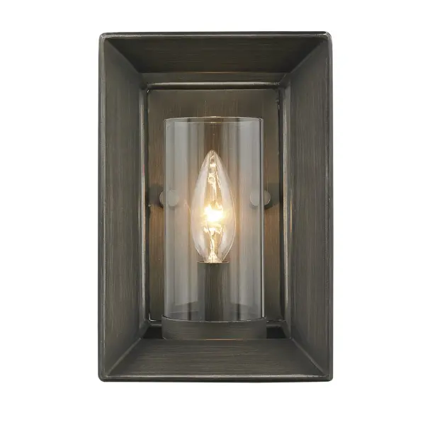 Golden Lighting Smyth 1-Light Wall Sconce in Gunmetal Bronze - Image 4
