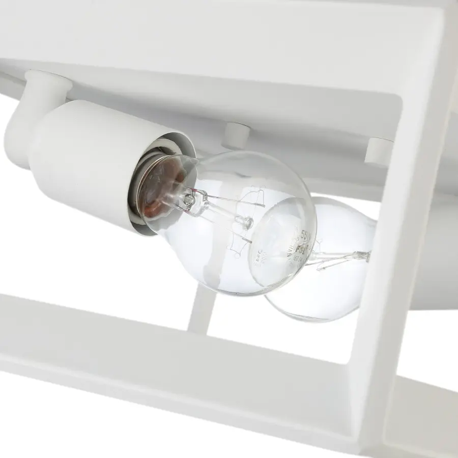 Golden Lighting Smyth 2-Light Flush Mount in Natural White - Image 5