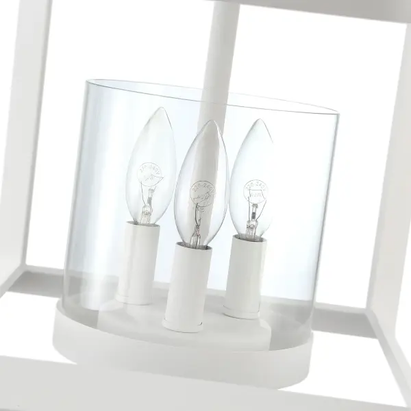 Golden Lighting Smyth 3-Light Chandelier in Natural White - Image 5