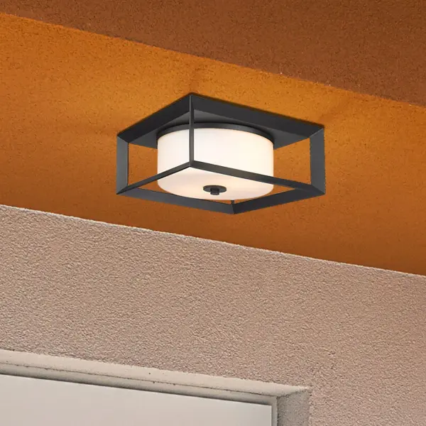 Golden Lighting Smyth 2-Light Outdoor Ceiling Light - Image 3