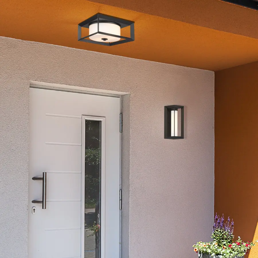 Golden Lighting Smyth 2-Light Outdoor Ceiling Light - Image 4