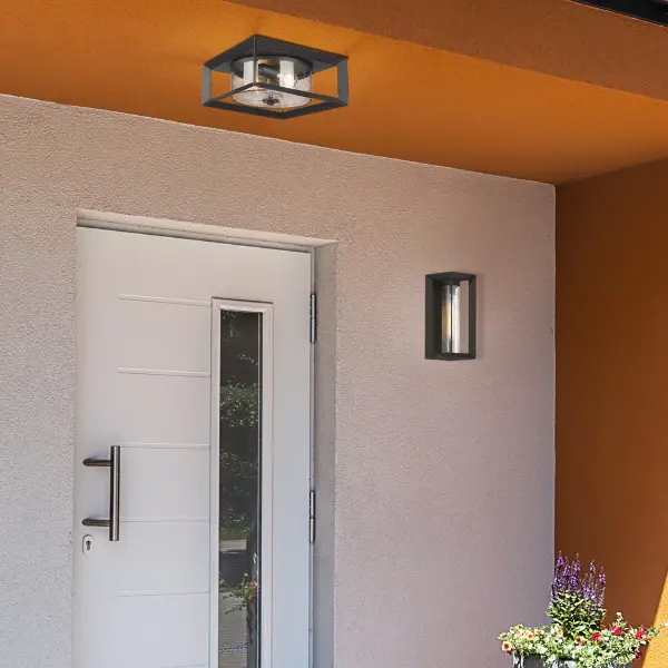 Golden Lighting Smyth 2-Light Outdoor Flush Mount - Image 4