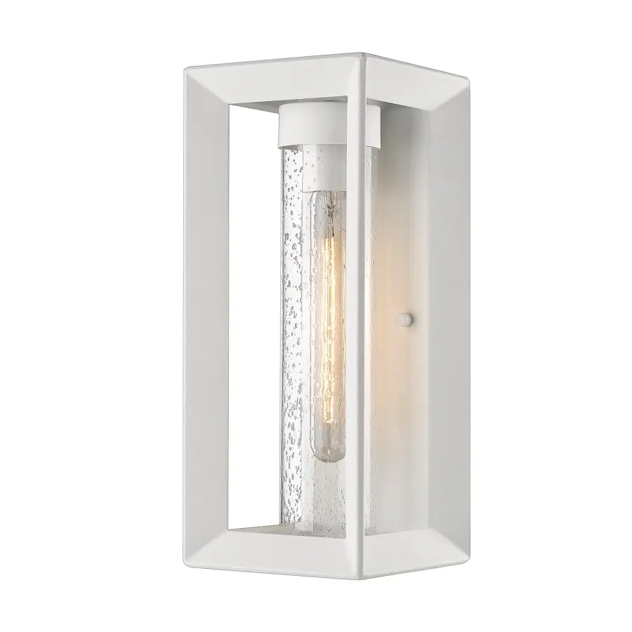 Golden Lighting Smyth 1-Light Outdoor Wall Sconce in Natural White - Image 1