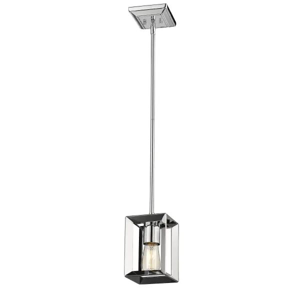 Golden Lighting Smyth 1-Light Pendant in Chrome - Image 2