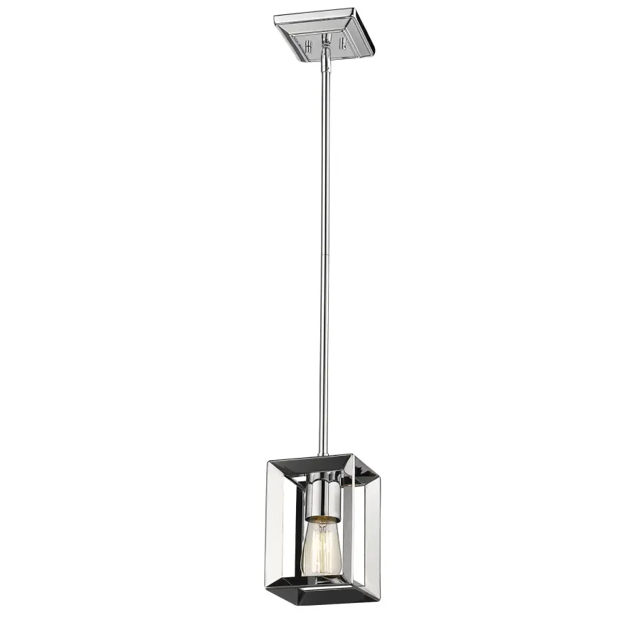 Golden Lighting Smyth 1-Light Pendant in Chrome - Image 2