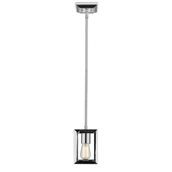 Golden Lighting Smyth 1-Light Pendant in Chrome - Image 3