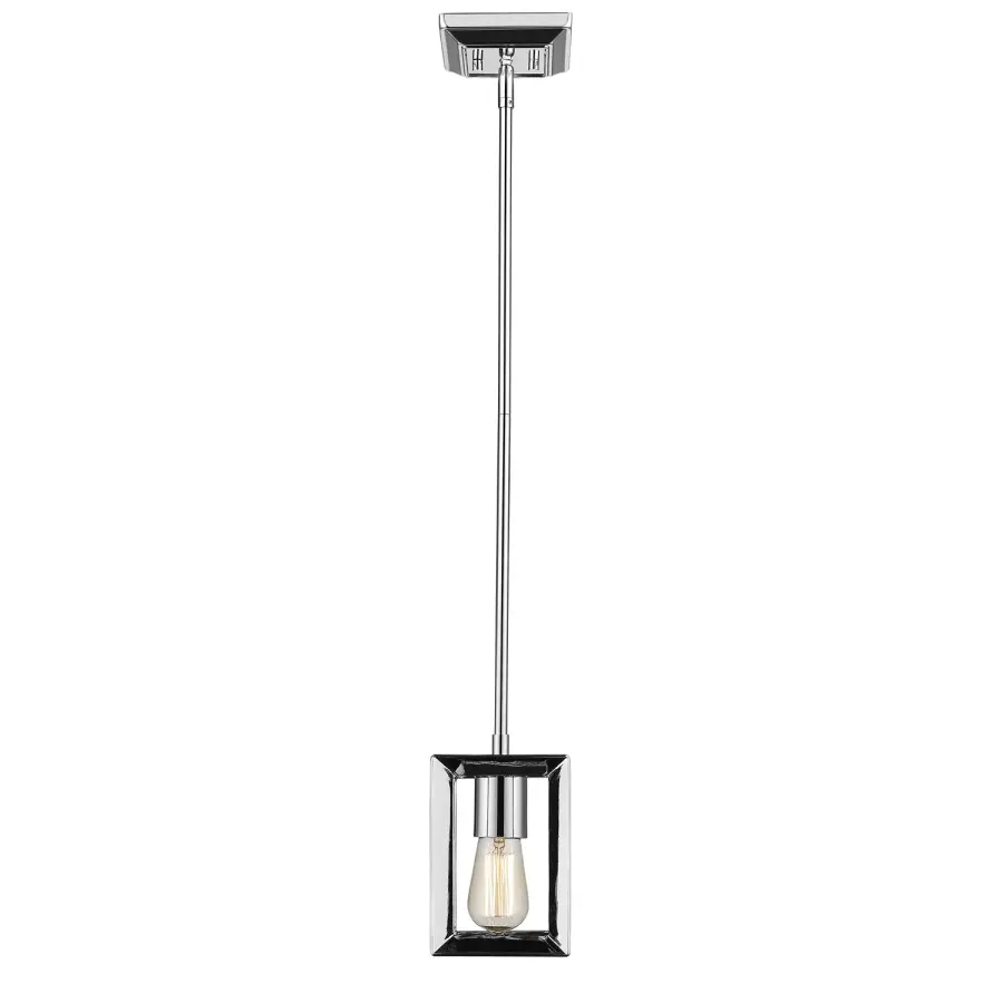 Golden Lighting Smyth 1-Light Pendant in Chrome - Image 3