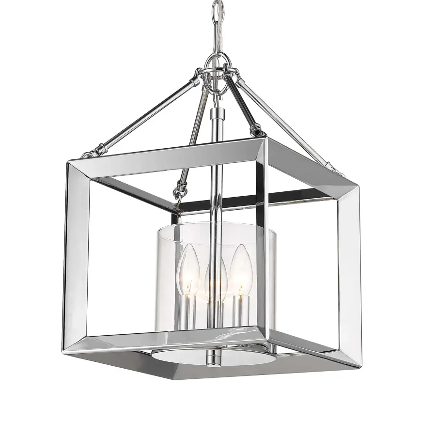 Smyth 3-Light Mini Chandelier in Chrome - Image 1