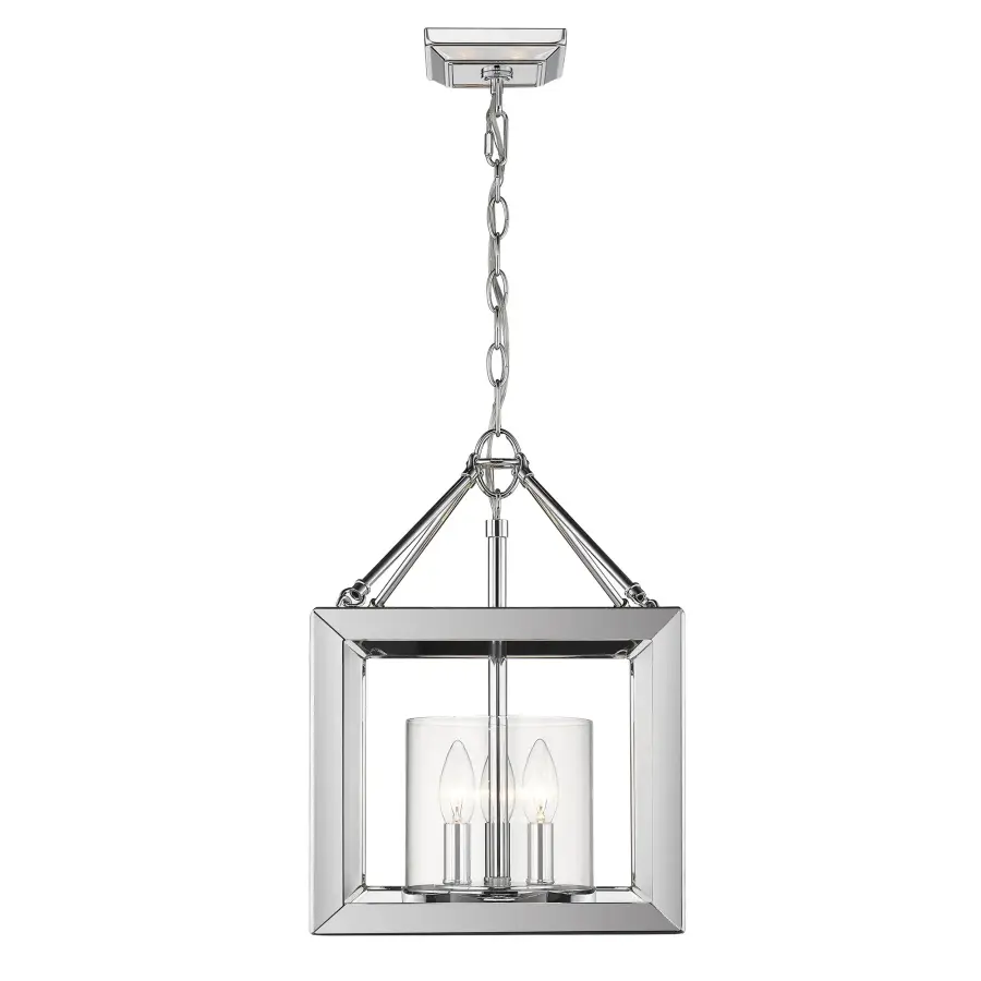 Smyth 3-Light Mini Chandelier in Chrome - Image 2
