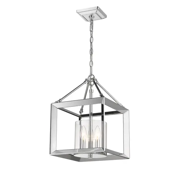 Smyth 3-Light Mini Chandelier in Chrome - Image 3