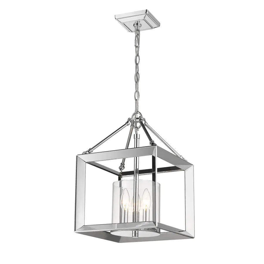 Smyth 3-Light Mini Chandelier in Chrome - Image 3