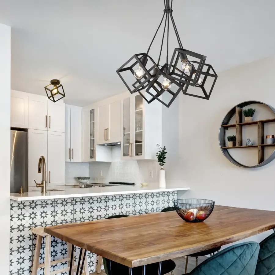 Bold Industrial Elegance with Open-Frame Design - Image 2