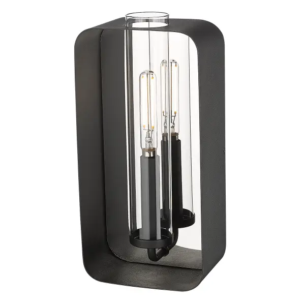 Skye One Light Wall Sconce in Natural Black - Image 3