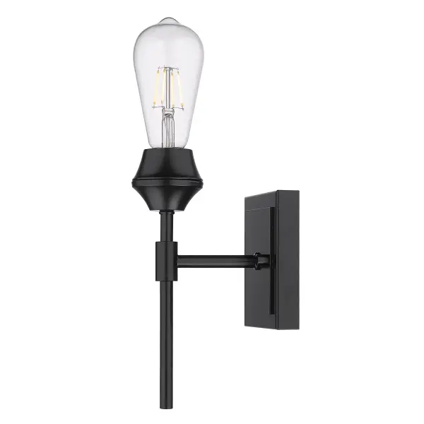 Golden Lighting Ormond 1-Light Vanity in Matte Black - Image 3