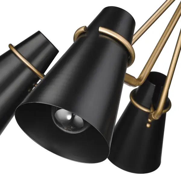 Golden Lighting Reeva 5-Light Chandelier - Image 5