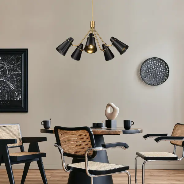 Golden Lighting Reeva 5-Light Chandelier - Image 7