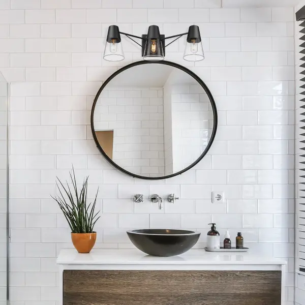 Ryker 3-Light Bath Vanity in Matte Black - Image 6