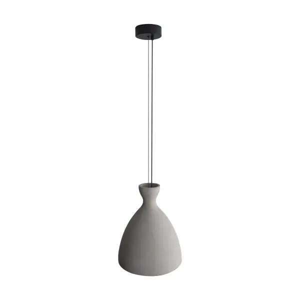 Golden Lighting Aethera 14" Integrated LED Pendant in Grey Cement - Image 3